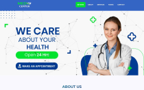 Medical assistance - Medical School HTML Screenshot 1