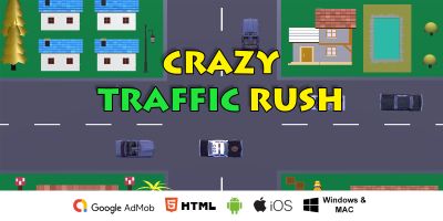 Crazy Traffic Rush - Complete Unity Project