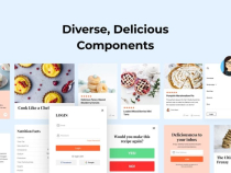 Tastebite - Food Recipes Website HTML Templates Screenshot 2