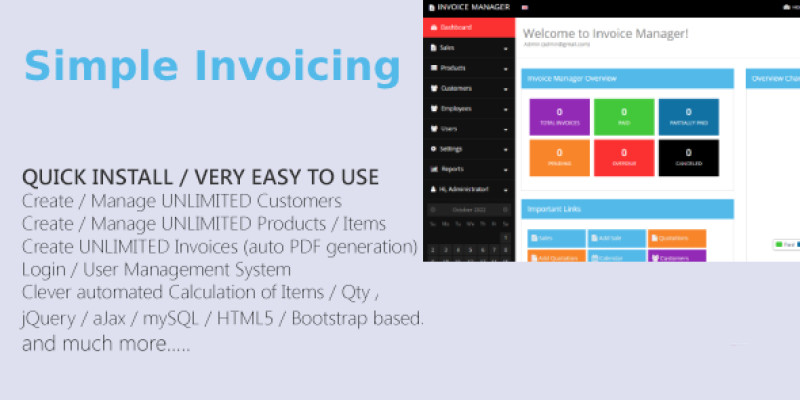 Simple Invoicing - Invoice and billing system