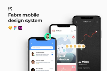 Fabrx Mobile App Design System Screenshot 1
