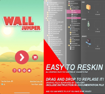 Wall Jumper - iOS Source Code Screenshot 1