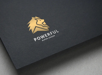 Powerful Valiant Lion Logo Screenshot 3