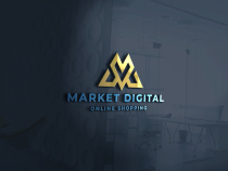 Market Digital Letter M Logo Screenshot 2