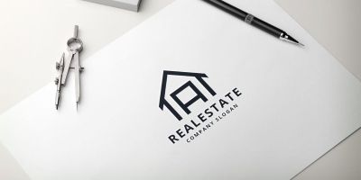 Real Estate Private Home Sale Logo