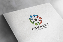 Connection Human Business Logo Screenshot 2