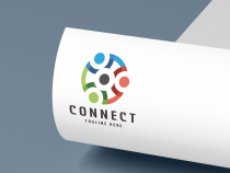 Connection Human Business Logo Screenshot 3