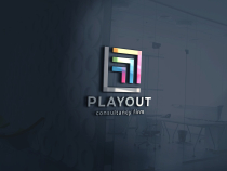 Playout Growth Arrow Logo Screenshot 1
