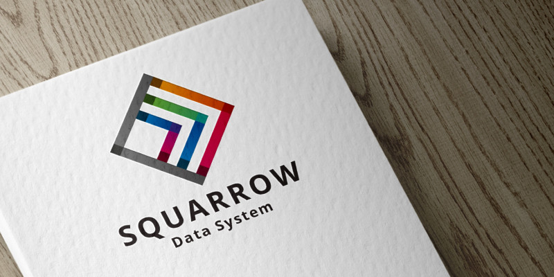 Arrow Square Business Logo