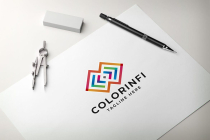 Colorful Infinity Symbol Logo Screenshot 1