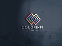 Colorful Infinity Symbol Logo Screenshot 2