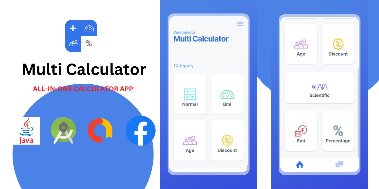 Multi Calculator Android App by NextInInfotech | Codester