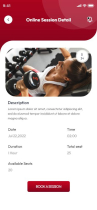 CrossFit Fitness And Workout App - Adobe XD Screenshot 22