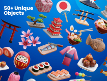 Sakura - Japanese 3D Icons pack Screenshot 5