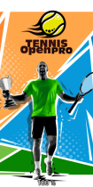 Tennis Open Pro - Android Studio Template Screenshot 1