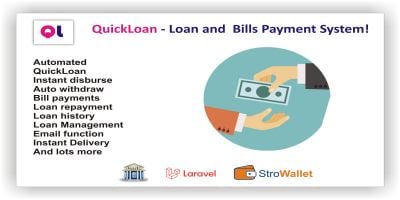 QuickLoan - Loan and  Bills Payment System