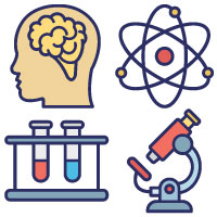 Science and Technology Vector Icon SVG EPS AI