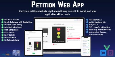 Petition Web App PHP Script