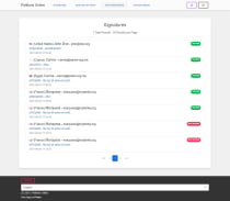 Petition Web App PHP Script Screenshot 8