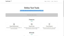 Online Text Tools PHP Script Screenshot 1