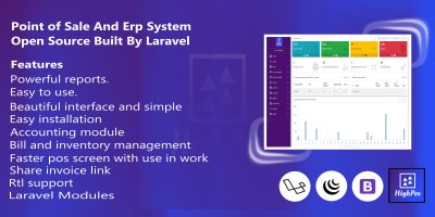 HighPos Point of Sale Erp System Open Source