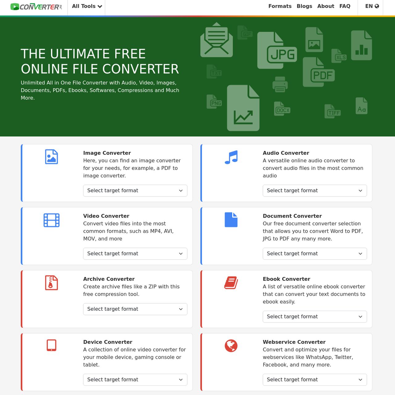 All In One File Converter - Python Script by JahaSoft