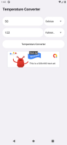 Temperature Converter Android Screenshot 2