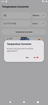 Temperature Converter Android Screenshot 6