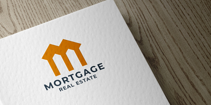 Mortgage Real Estate Letter M Logo