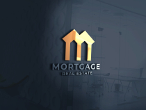 Mortgage Real Estate Letter M Logo Screenshot 1