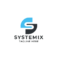 Letter S Systemix Logo