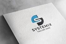 Letter S Systemix Logo Screenshot 2