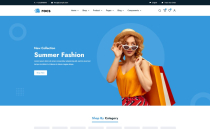 Rocs - Fashion And Cosmetic Store HTML Template Screenshot 1