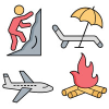 winter-and-summer-travel-icons-pack