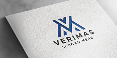 Verimas Letter V and M Logo