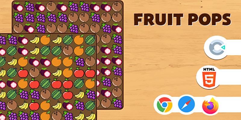 Fruit Pops - HTML5 Construct3