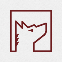 Shepherd Dog Logo Template