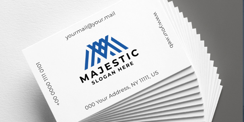 Majestic Letter M Pro Logo