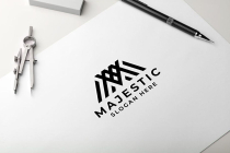 Majestic Letter M Pro Logo Screenshot 1