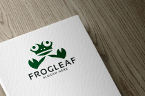Frog Leaf Logo Screenshot 2
