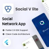 Flutter UI Kit for Social Network