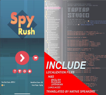 Spy Rush iOS Source Code Screenshot 2