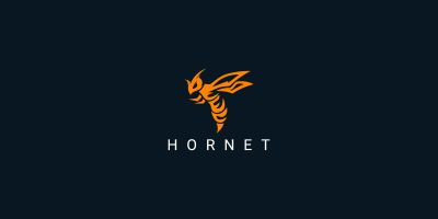 Hornet Creative Logo Template 
