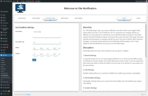 Site Notify WordPress Plugin Screenshot 3