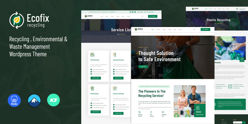 Ecofix - Wordpress Theme