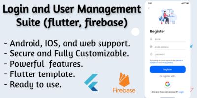 Flutter Firebase Login and User Management Suite