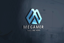Me Gamer Letter M Logo Screenshot 1