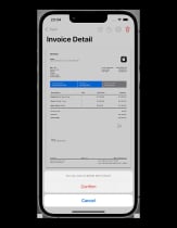 Invoice Maker App - SwiftUI Full iOS Application Screenshot 4