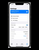 Invoice Maker App - SwiftUI Full iOS Application Screenshot 9