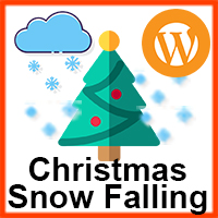 Christmas Snow Falling effect for WordPress